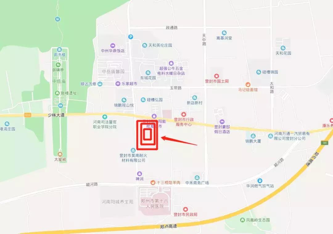 登封東區(qū)最新規(guī)劃圖，描繪未來城市發(fā)展的藍圖