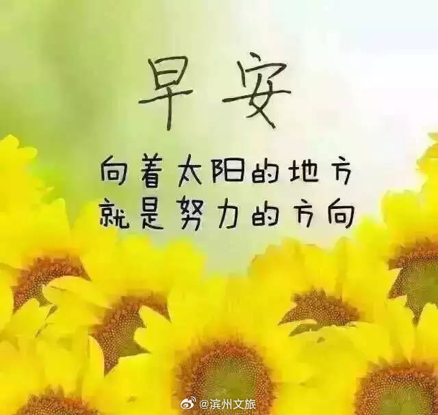 說說早安，迎接全新的一天，擁抱美好的人生